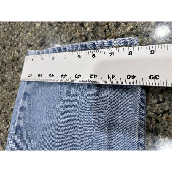 Vintage Levis 550 Jeans Men Size 36 Light Blue Relaxed Fit 100% Cotton Mid Rise - Picture 6 of 10